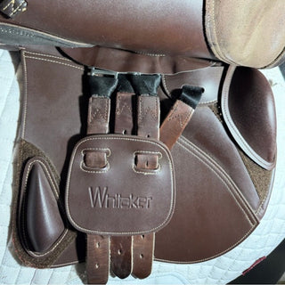John Whitaker Overton Jump Brown 17" ADJ 8 | Saddles Direct