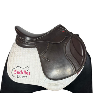 John Whitaker Overton Jump Brown 17.5" ADJ 2 | Saddles Direct