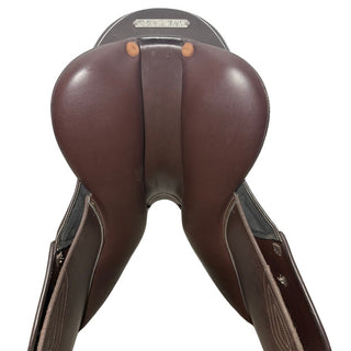 John Whitaker Overton Jump Brown 17.5" ADJ 9 | Saddles Direct