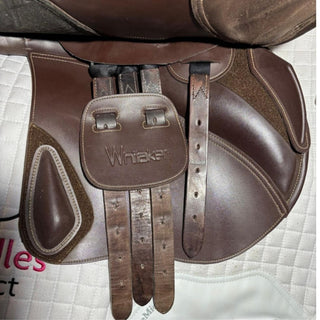 John Whitaker Overton Jump Brown 18" ADJ 6 | Saddles Direct