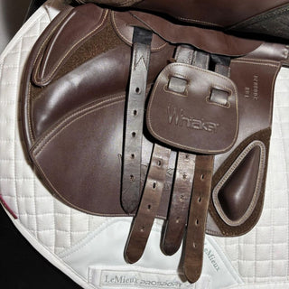 John Whitaker Overton Jump Brown 18" ADJ 5 | Saddles Direct