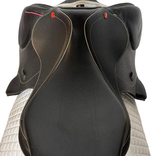 John Whitaker Venice Jump Black 17" ADJ 6 | Saddles Direct