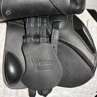 John Whitaker Venice Jump Black 17" ADJ 8 | Saddles Direct