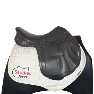Kent and Masters Competition Series Dual Flap Jump Brown 17.5" ADJ 2 | Saddles Direct