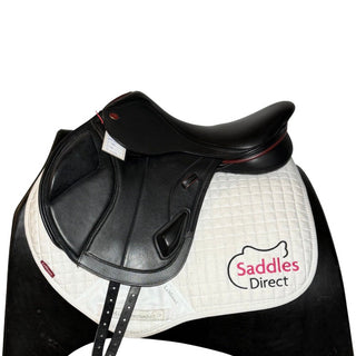Kent and Masters Competition Series Monoflap XC Jump Black 17" ADJ 1 | Saddles Direct