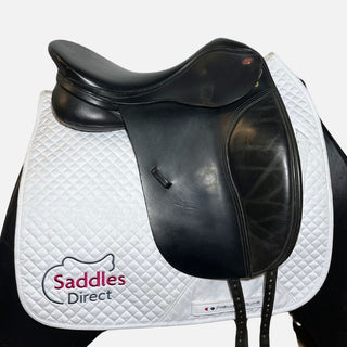 Black Kent and Masters Dressage Black 17" 2 - Saddles Direct