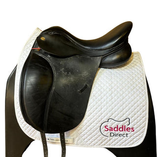 Black Kent and Masters Dressage Black 17.5" 1 - Saddles Direct