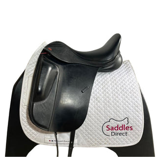 Kent and Masters Dressage Low Profile Surface Block LDS Black 17" 1 | Saddles Direct