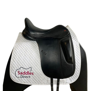 Black Kent and Masters Dressage Low Profile Surface Block LDS Black 17" 2 - Saddles Direct