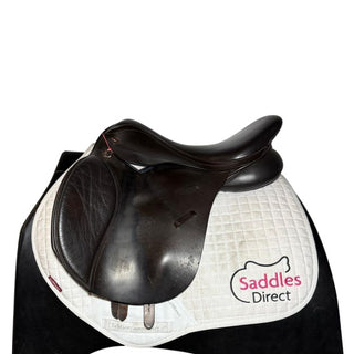 Kent and Masters Flat Back MGU GP Brown 17" ADJ 1 | Saddles Direct