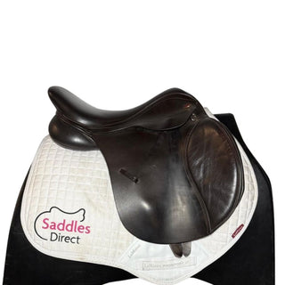 Kent and Masters Flat Back MGU GP Brown 17" ADJ 2 | Saddles Direct