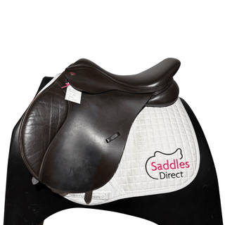 Kent and Masters Flat Back Original GP Brown 17.5" ADJ 1 | Saddles Direct