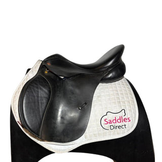 Kent and Masters GP Black 17.5" ADJ 1 | Saddles Direct