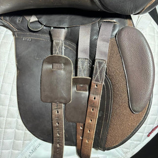 Kent and Masters GX Original Cob GP Brown 17.5" ADJ 8 | Saddles Direct