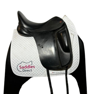 Black Kent and Masters MDS Dressage Black 17" ADJ 2 - Saddles Direct