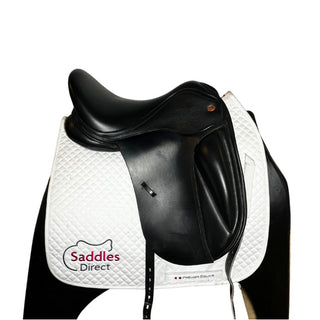 Black Kent and Masters MDS Dressage Black 17" ADJ 2 - Saddles Direct