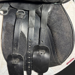 Kent and Masters MLL Pony Club Long Leg GP Black 16.5" ADJ 8 | Saddles Direct