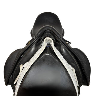 Kent and Masters Original Dressage Black 17.5" ADJ 3 | Saddles Direct