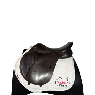 Kent and Masters Original Flat Back MGU GP Brown 17.5" ADJ 1 | Saddles Direct