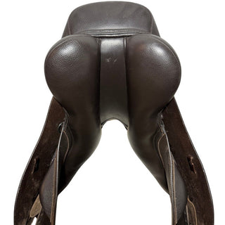 Kent and Masters Original Flat Back MGU GP Brown 17.5" ADJ 9 | Saddles Direct