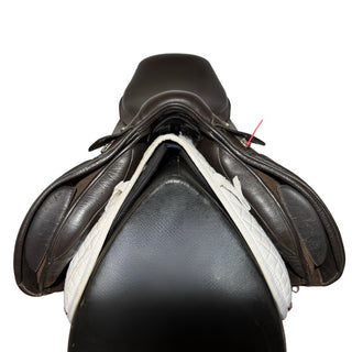 Kent and Masters Original Flat Back MGU GP Brown 17.5" ADJ 3 | Saddles Direct