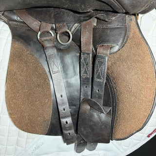 Kent and Masters Original GP Brown 17.5" ADJ 8 | Saddles Direct