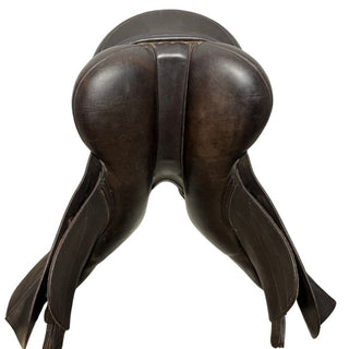 Kent and Masters Original GP Brown 17.5" ADJ 9 | Saddles Direct
