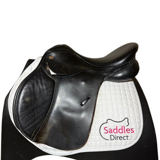 Kent and Masters Original GPD Black 17.5" ADJ 1 | Saddles Direct