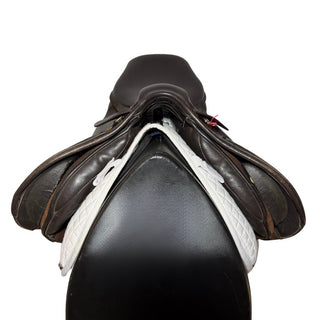 Kent and Masters Original GU Flat - Back GP Brown 17" ADJ 3 | Saddles Direct