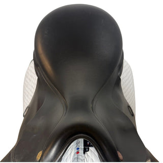 Kent and Masters Original High Wither Dressage Black 17.5" ADJ 4 | Saddles Direct