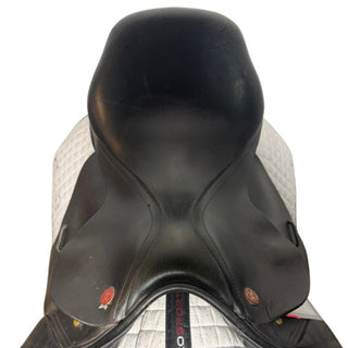 Kent and Masters Original JU Jump Black 17" ADJ 4 | Saddles Direct