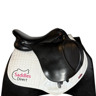 Kent and Masters Original JU Jump Black 17.5" ADJ 2 | Saddles Direct