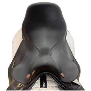 Kent and Masters Original JU Jump Black 17.5" ADJ 4 | Saddles Direct