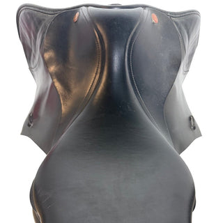 Kent and Masters Original Jump Black 17.5" ADJ 6 | Saddles Direct