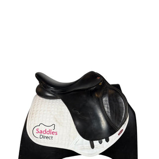 Kent and Masters Original Jump Black 17.5" ADJ 2 | Saddles Direct