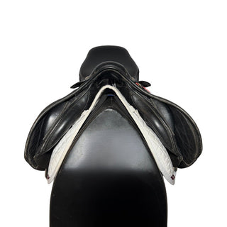 Kent and Masters Original Jump Black 17.5" ADJ 3 | Saddles Direct