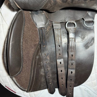 Kent and Masters Original MPO Pony GP Brown 16.5" ADJ 7 | Saddles Direct