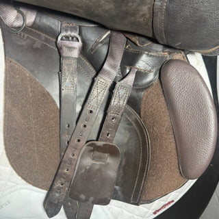 Kent and Masters Original Standard Wither GPM GP Brown 17.5" ADJ 7 | Saddles Direct