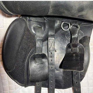 Kent and Masters Original Standard Wither MGP GP Black 17" ADJ 7 | Saddles Direct