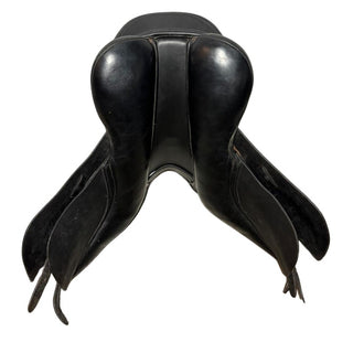 Black Kent and Masters Pony club GP Black 15" ADJ 7 - Saddles Direct