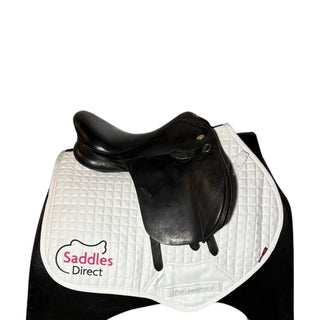 Black Kent and Masters Pony club GP Black 15" ADJ 2 - Saddles Direct