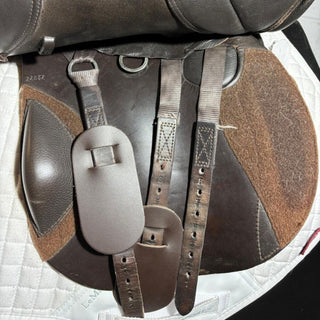 Kent and Masters S - Series Anatomic MGA GP Brown 17.5" ADJ 7 | Saddles Direct