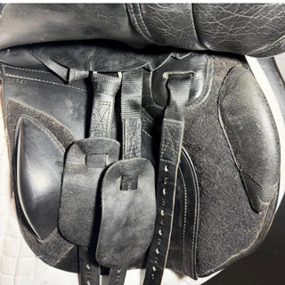 Kent and Masters S - Series Compact MGC GP Black 17.5" ADJ 9 | Saddles Direct