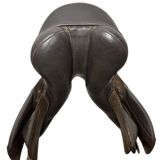 Kent and Masters S - Series Compact MGC GP Brown 17" ADJ 9 | Saddles Direct