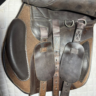 Kent and Masters S - Series Compact MGC GP Brown 17" ADJ 7 | Saddles Direct