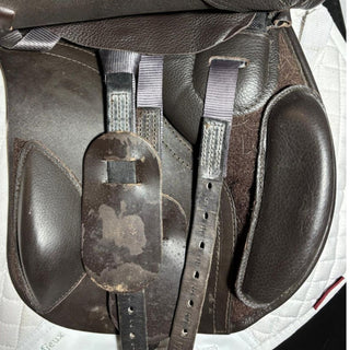 Kent and Masters S - Series Compact Standard Wither MGC GP Brown 17" ADJ 8 | Saddles Direct