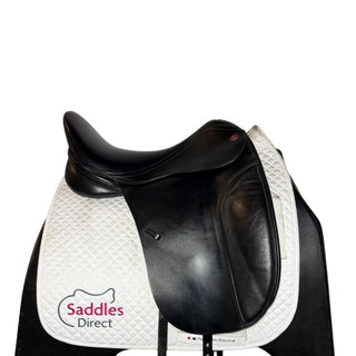 Kent and Masters S - Series Dressage MDM Black 18" ADJ 2 | Saddles Direct