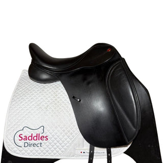 Kent and Masters S-Series High Wither HDM Dressage Black 18" ADJ 2 | Saddles Direct