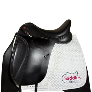 Kent and Masters S-Series High Wither HDM Dressage Black 18" ADJ 1 | Saddles Direct