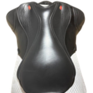 Kent and Masters S-Series High Wither HDM Dressage Black 18" ADJ 6 | Saddles Direct